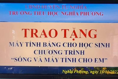 Chương trình sóng và máy tính cho em